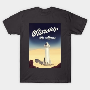 Starship To Mars T-Shirt